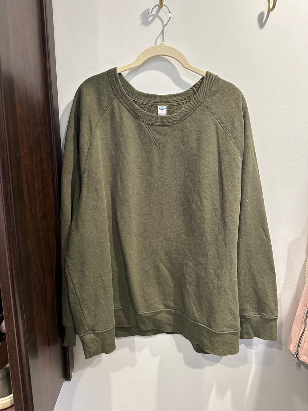 Old Navy Olive Green Crewneck Sweatshirt